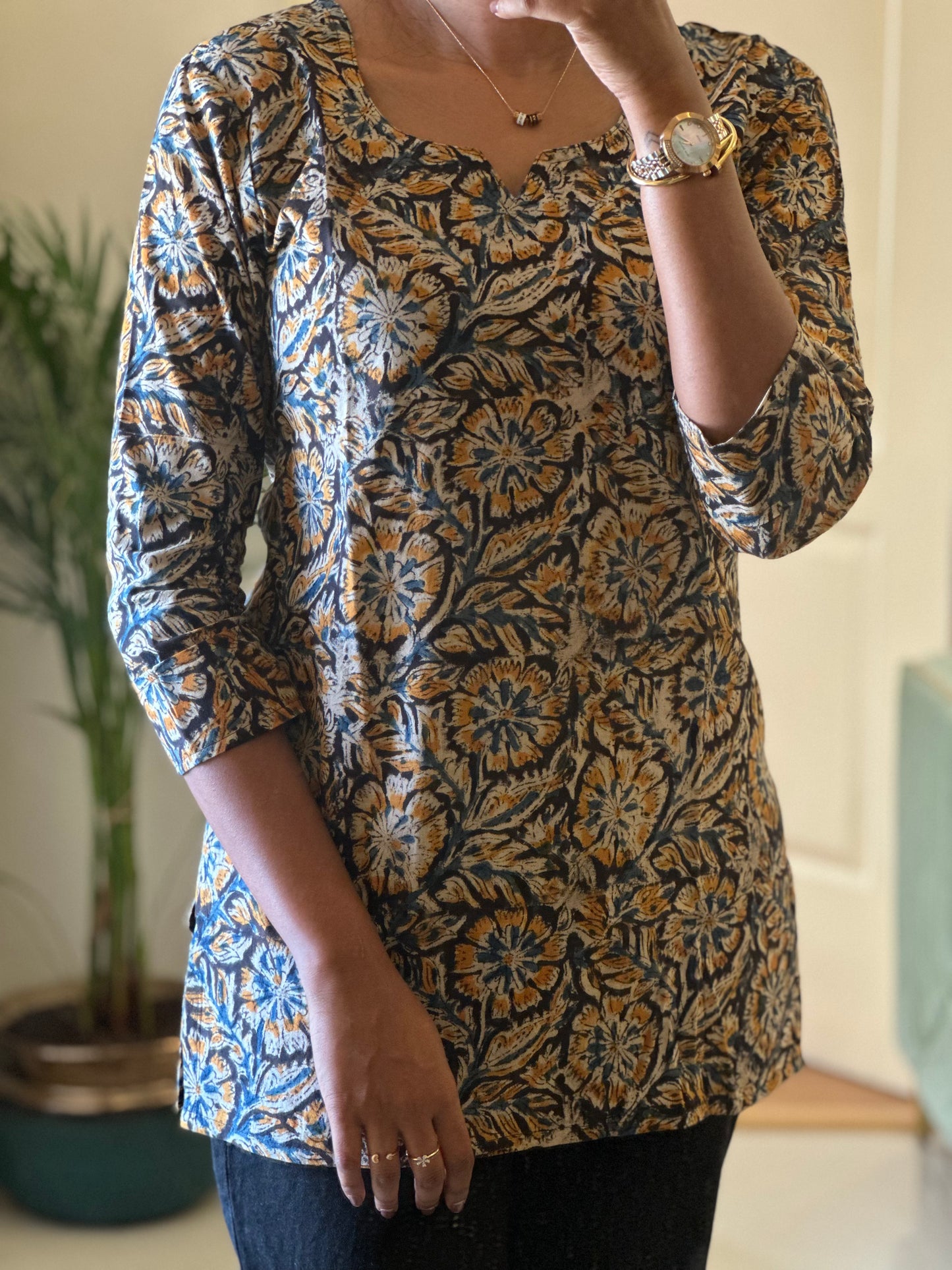 Kalamkari SHORT TOP