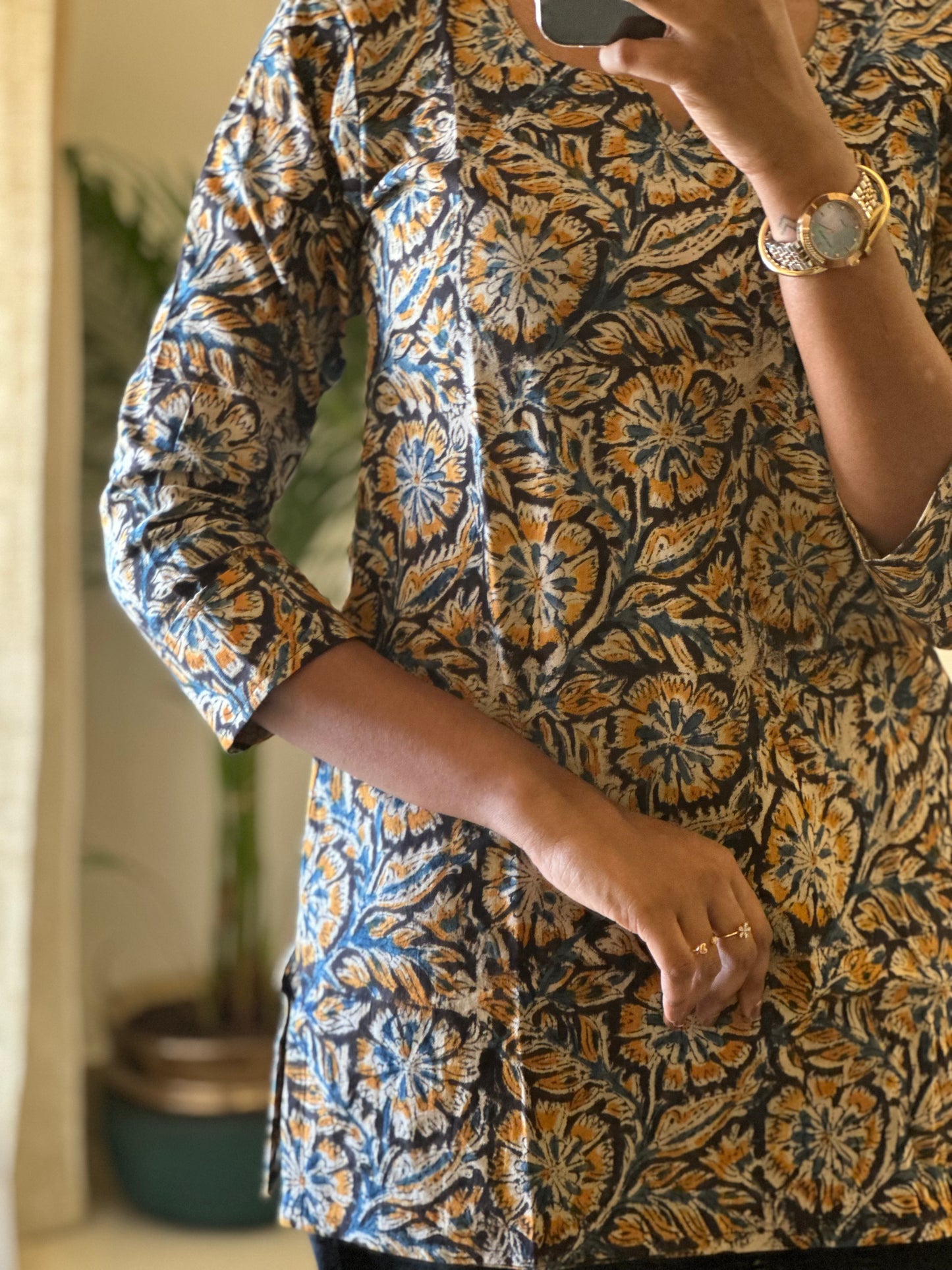 Kalamkari SHORT TOP