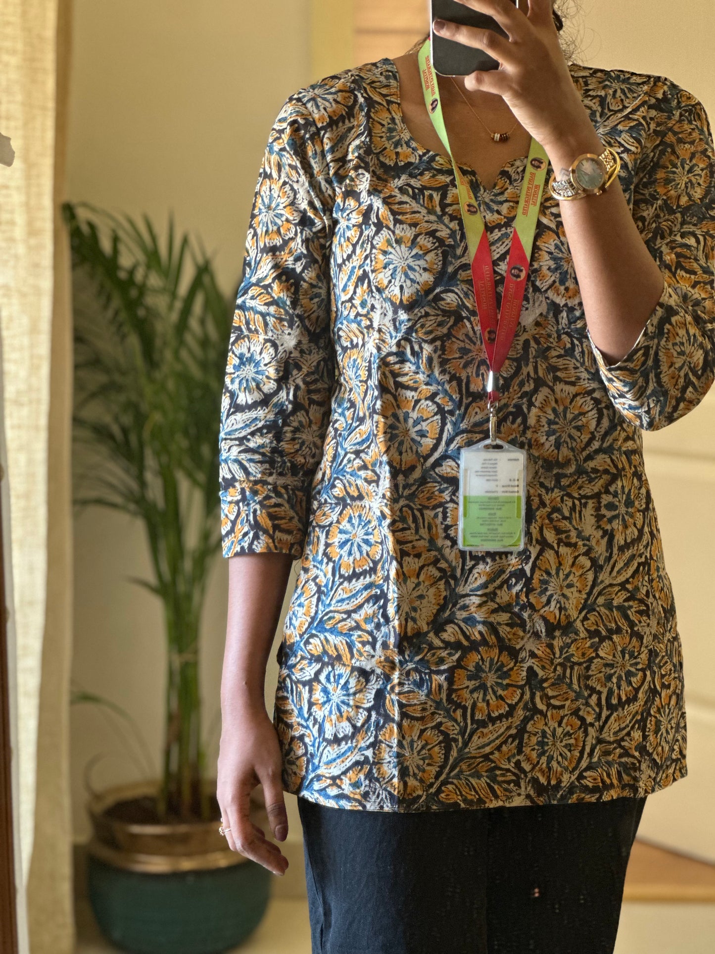 Kalamkari SHORT TOP